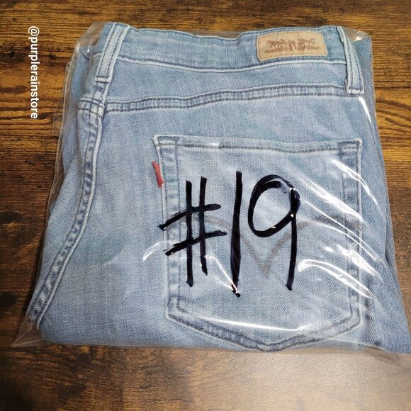 Levi's Jeans 14 Mid Rise Skinny Medium Light Wash Stretch Country Girl Western - Picture 14 of 14